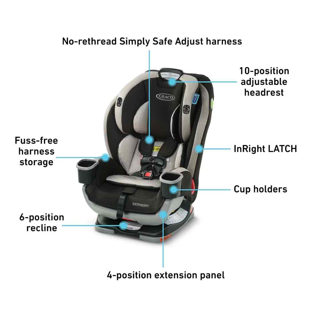 How to adjust harness on graco car seat hot sale